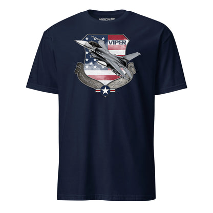 F-16 Viper Shield Flag T-Shirt