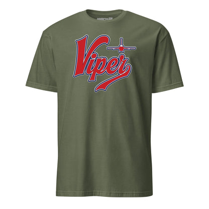 F-16 "Viper" Vintage Script T-Shirt
