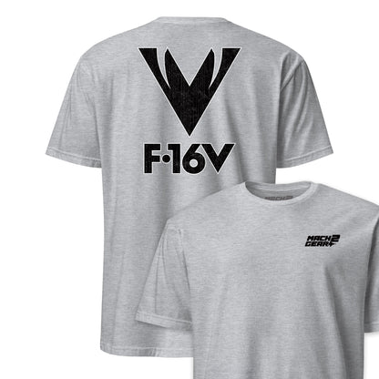 F-16V Super Viper Blackout Insignia Front & Back T-Shirt