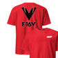 F-16V Super Viper Blackout Insignia Front & Back T-Shirt