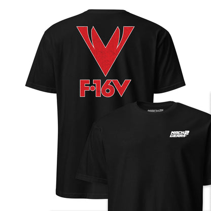 F-16V Super Viper Insignia Front & Back T-Shirt