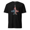 F-18 "Rhino" Rivet Flag T-Shirt - Black