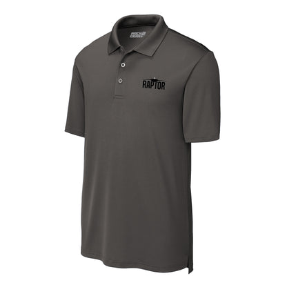 F-22 "Raptor" Blackout Performance Polo