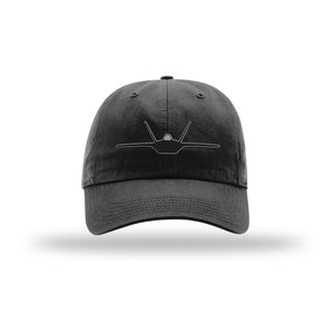 F-22 Raptor Silhouette Dad Hat