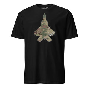 F-22 "Raptor" OCP Camo Silhouette T-Shirt