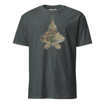 F-22 "Raptor" OCP Camo Silhouette T-Shirt