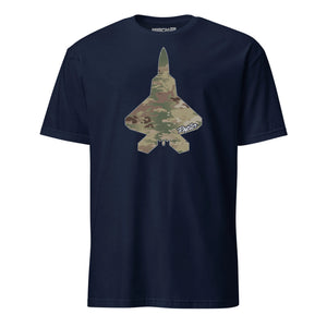 F-22 "Raptor" OCP Camo Silhouette T-Shirt