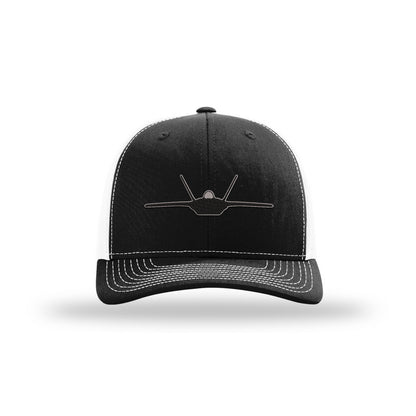 F-22 Raptor Silhouette Structured Trucker Hat