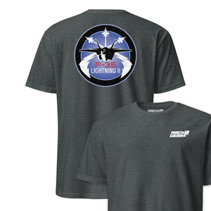 F-35 Lightning II Insignia Front & Back T-Shirt