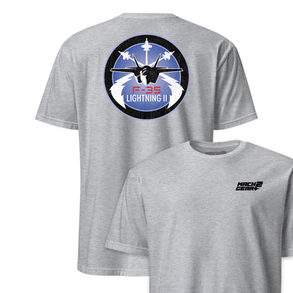 F-35 Lightning II Insignia Front & Back T-Shirt