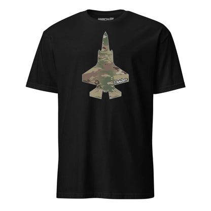 F-35 "Panther" OCP Camo Silhouette T-Shirt