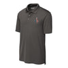 F-35 "Panther" Rivet Flag Performance Polo - Charcoal