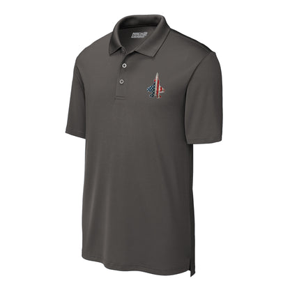 F-35 "Panther" Rivet Flag Performance Polo