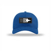F-35 Aircraft Flag Carbon Fiber Patch Structured Hat - ROYAL