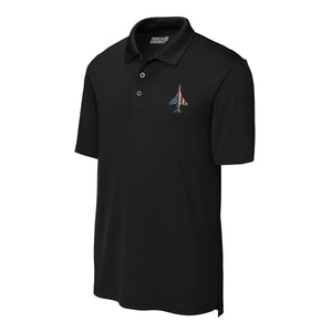 F-4 Phantom Rivet Flag Performance Polo