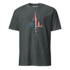 F-4 "Phantom" Rivet Flag T-Shirt - Charcoal Heather
