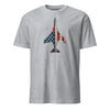 F-4 "Phantom" Rivet Flag T-Shirt - Heather Grey