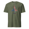 F-4 "Phantom" Rivet Flag T-Shirt - OD Green
