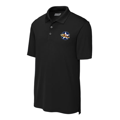 US Army Air Corps Flying Tigers Patch Performance Polo