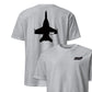 F-18 "Rhino" Stealth Silhouette Front & Back T-Shirt