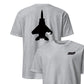 F-15 "Eagle" Stealth Silhouette Front & Back T-Shirt