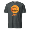 Halloween Bomber Boo T-Shirt - Charcoal Heather