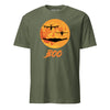 Halloween Bomber Boo T-Shirt - Military Green