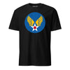 WWII Hap Arnold Wings Patch T-Shirt - Black