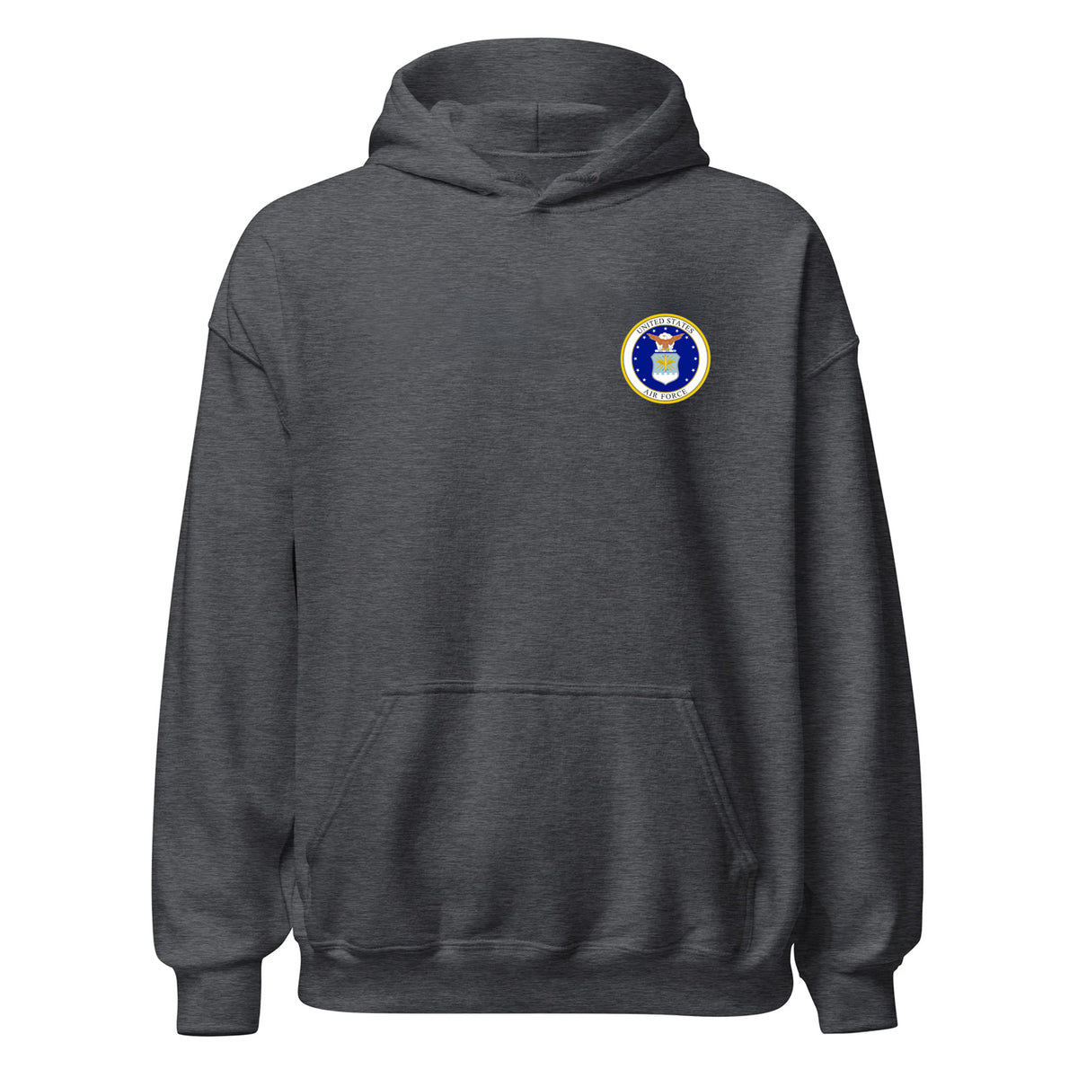 USAF Emblem — Charcoal Heather