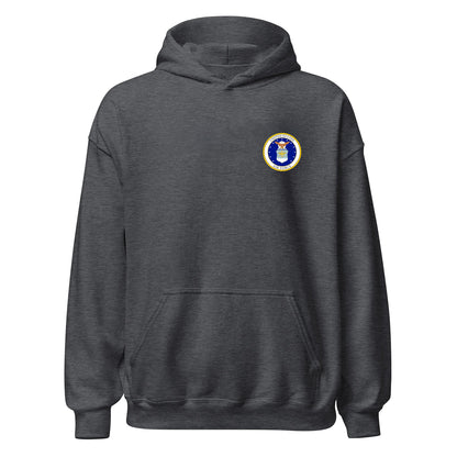 USAF Emblem — Charcoal Heather