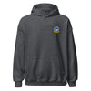 93rd Fighter Squadron Perfectweight Hoodie - Charcoal Heather