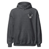USAF Insignia Blackout Perfectweight Hoodie - Charcoal Heather