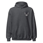 USAF Insignia Blackout — Charcoal Heather