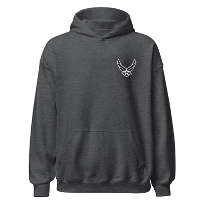 USAF Insignia Blackout — Charcoal Heather