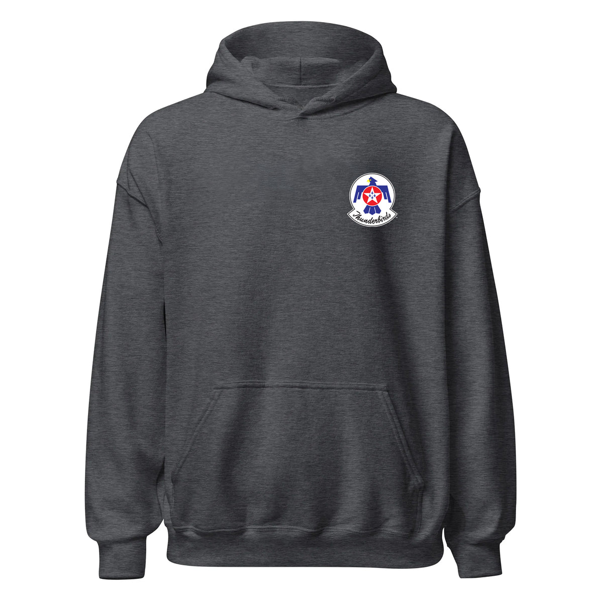 Thunderbirds Crest — Charcoal Heather