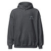 Space Force Vertical Delta Perfectweight Hoodie - Charcoal Heather