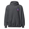 340th Weapons Squadron Perfectweight Hoodie - Charcoal Heather