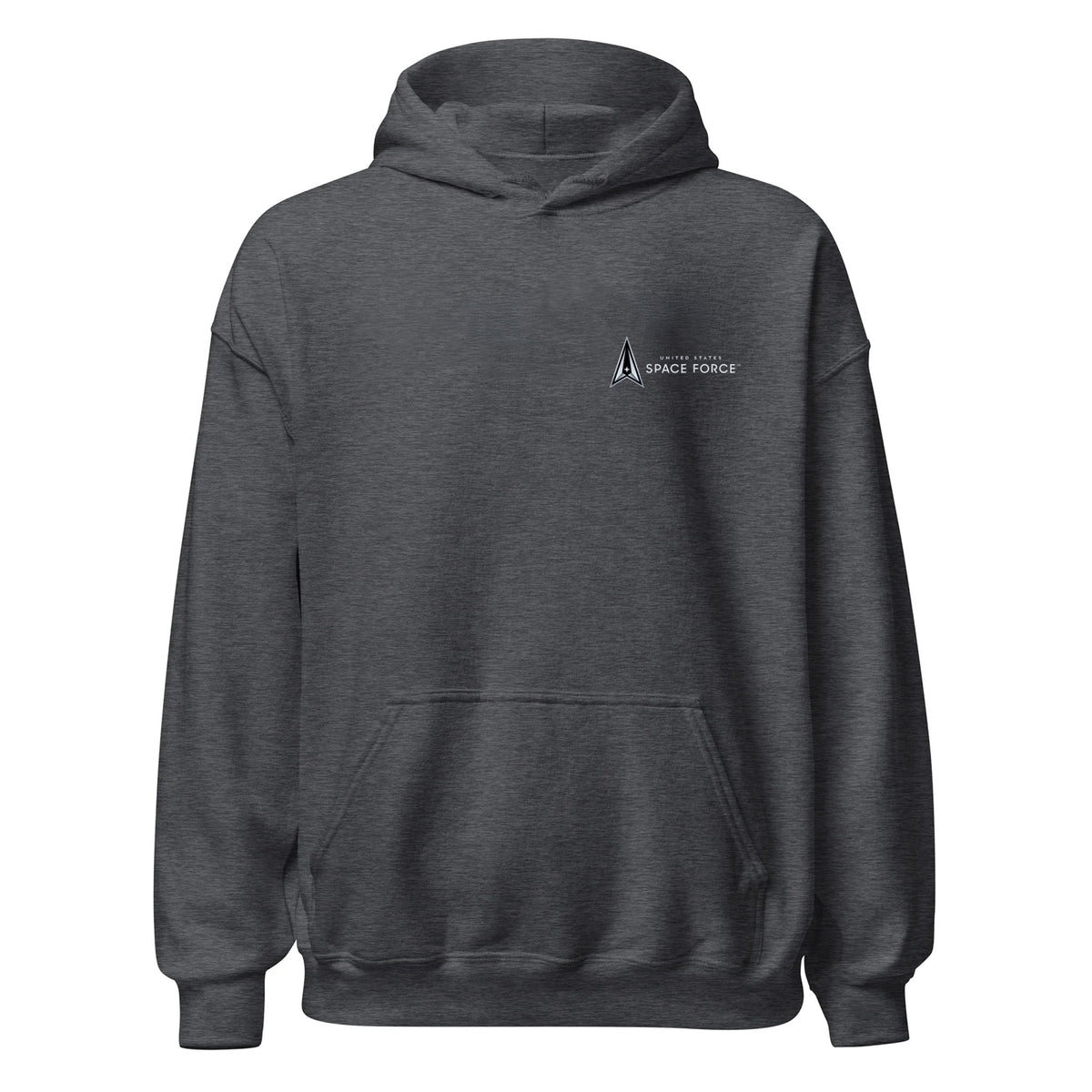 Space Force Horizontal Delta — Charcoal Heather