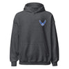 USAF Insignia Perfectweight Hoodie - Charcoal Heather