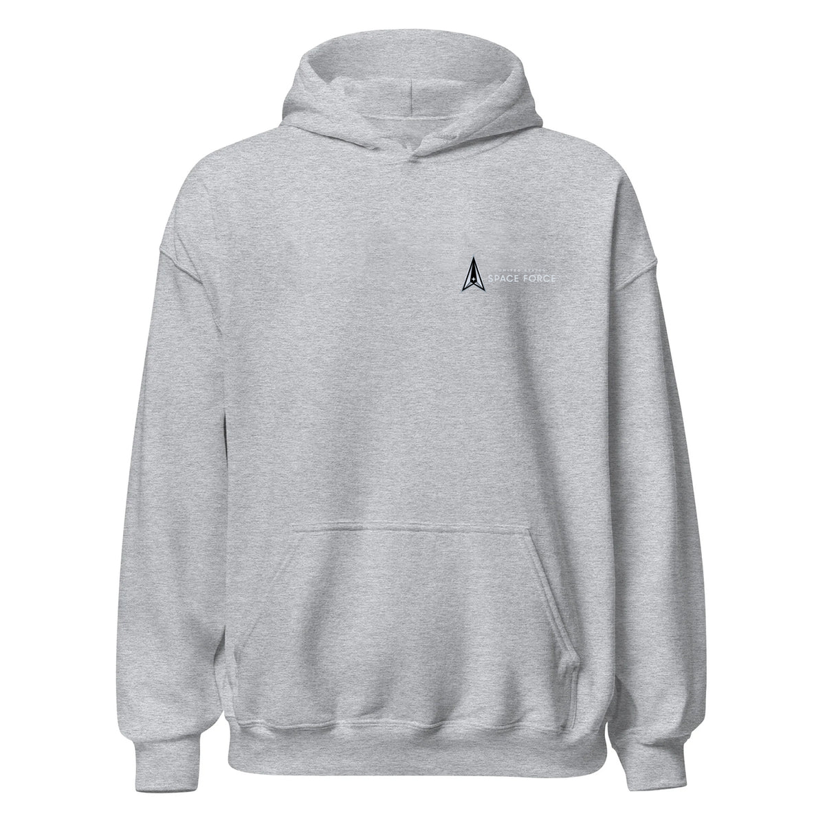 Space Force Horizontal Delta — Heather Grey