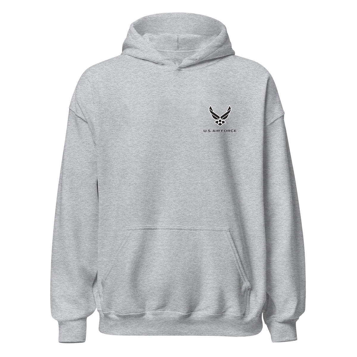 USAF Insignia Blackout Tagline — Heather Grey