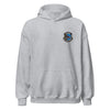 390th Electronic Combat Squadron Perfectweight Hoodie - Heather Grey