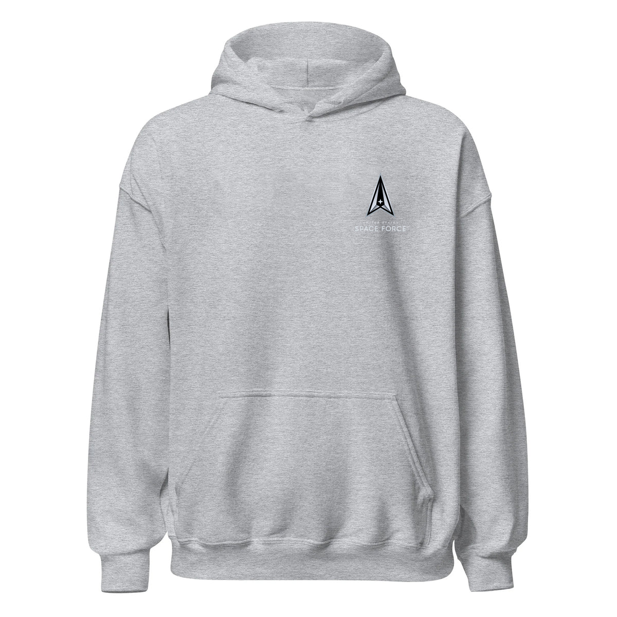 Space Force Vertical Delta — Heather Grey