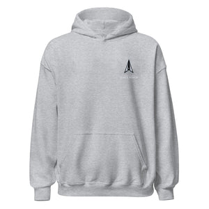 Space Force Vertical Delta — Heather Grey