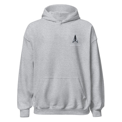 Space Force Vertical Delta — Heather Grey