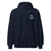 390th Electronic Combat Squadron Perfectweight Hoodie - Navy