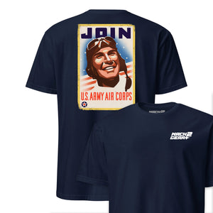 Join the Air Corps Recruiting Poster T-Shirt