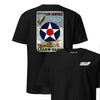 Join the Air Service Learn-Earn Recruiting Poster T-Shirt - Black