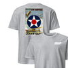 Join the Air Service Learn-Earn Recruiting Poster T-Shirt - Heather Grey