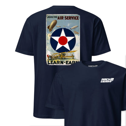Join the Air Service Learn-Earn Recruiting Poster T-Shirt